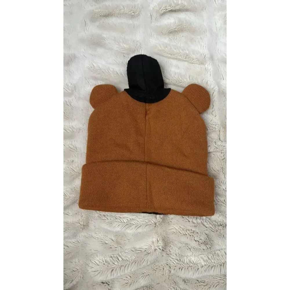 Five Nights at Freddy's Fazbear Beanie Hat Youth Brown Knit Cap